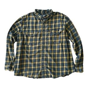 Filson Men’s Plaid Flannel Alaskan Guide Button Down Shirt XXXL